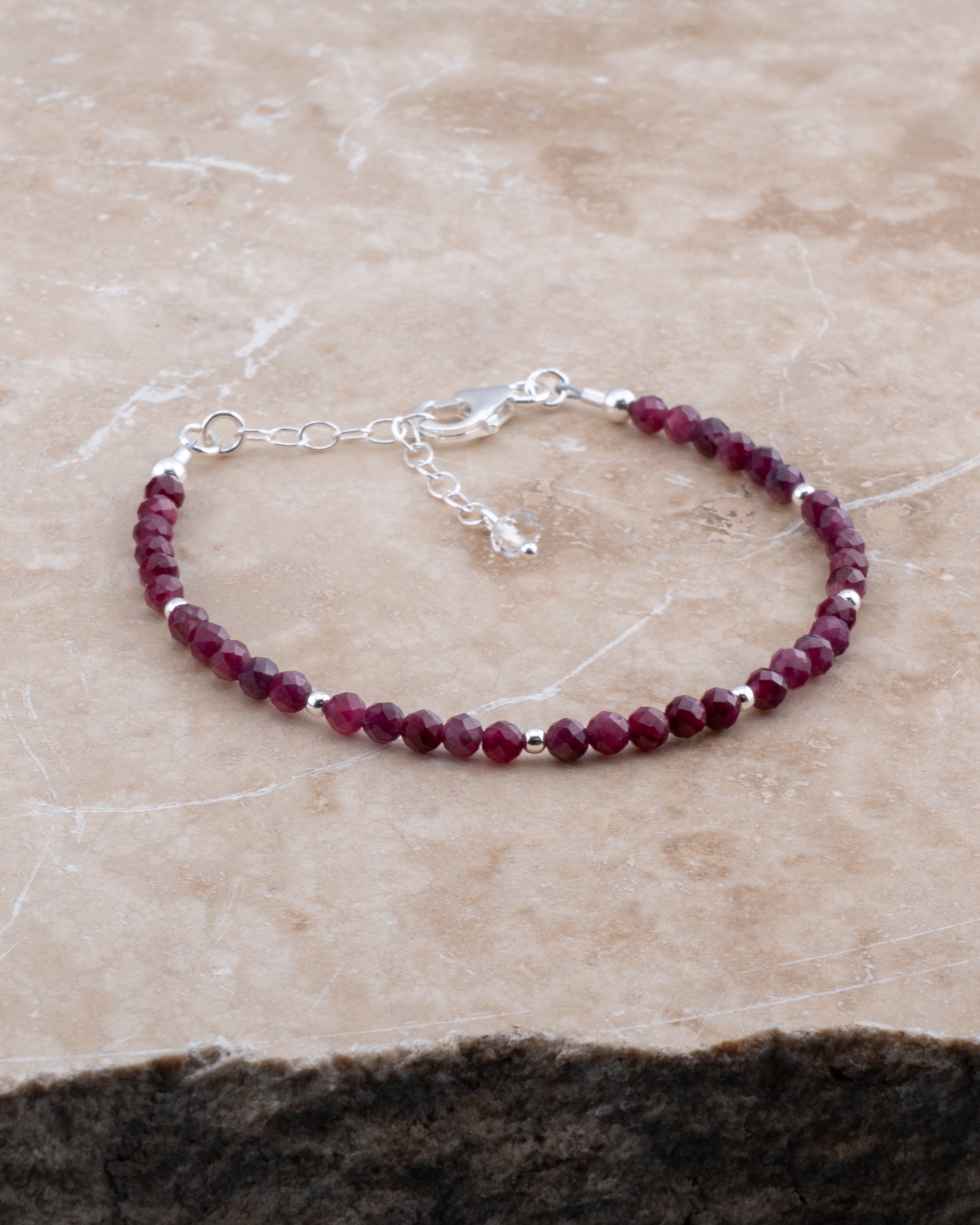 Velvet Twilight Rubellite Tourmaline Bracelet