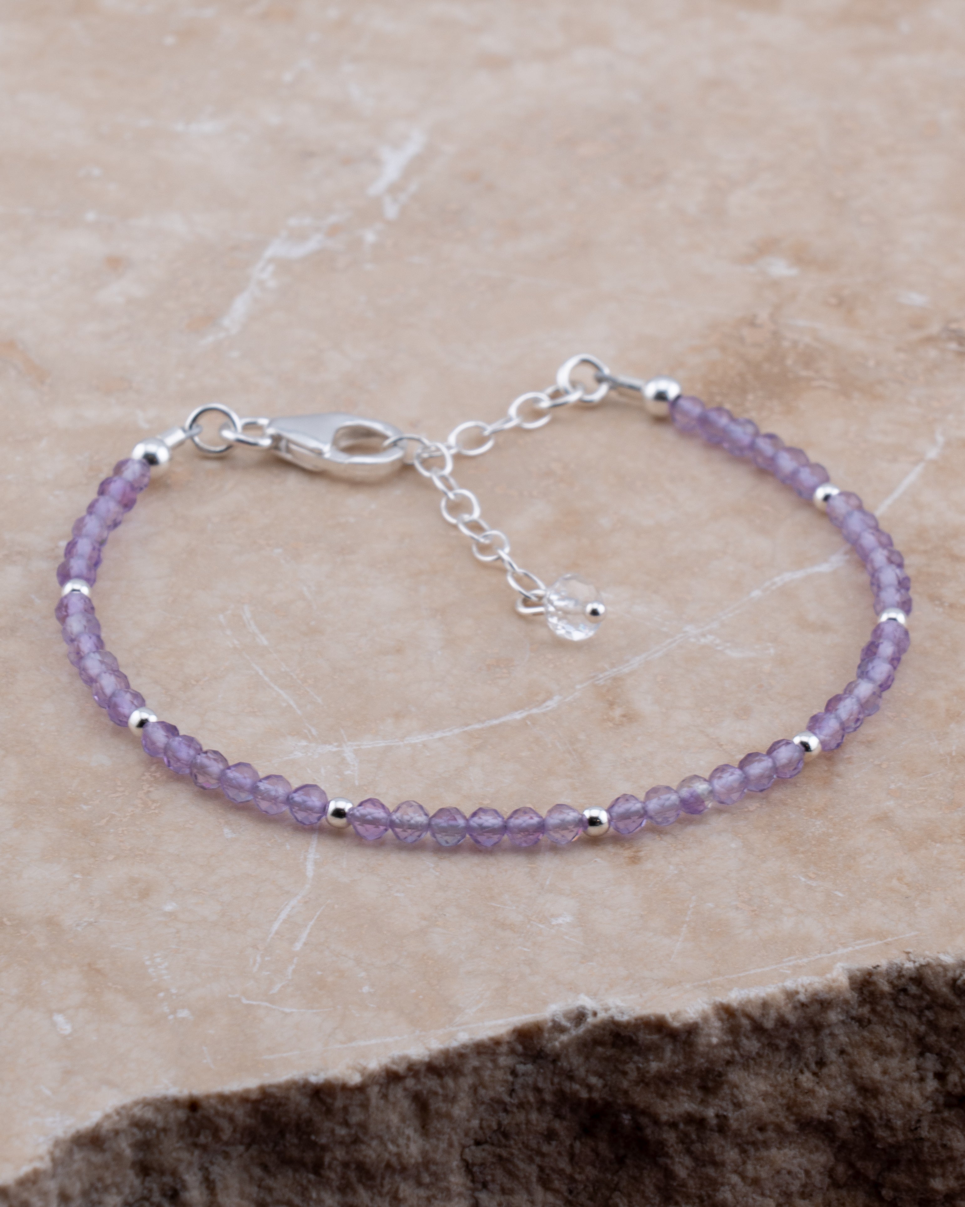 Misty Meadow Lilac Amethyst Bracelet