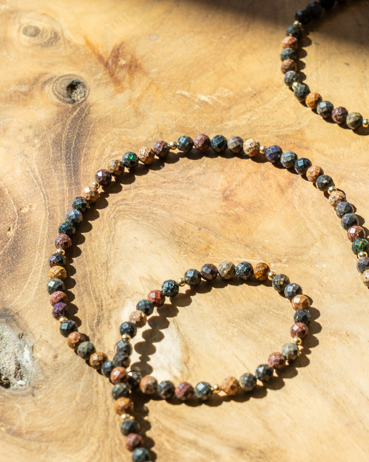 Ember Noir Black Opal Necklace