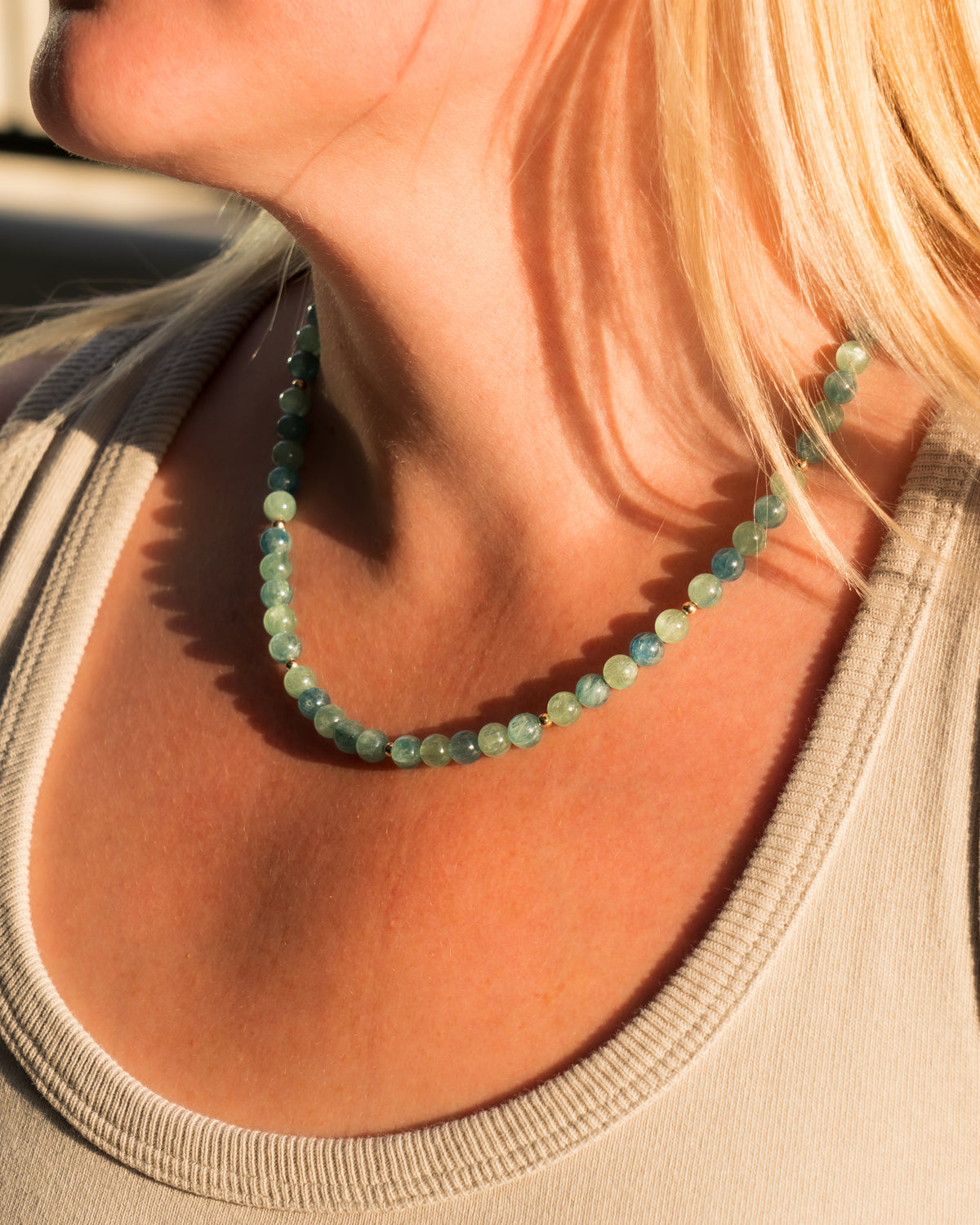 Aurora Kyanite Necklace
