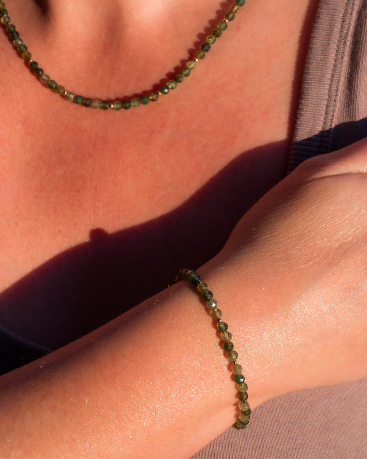 Verdelite Lumière Green Tourmaline Bracelet