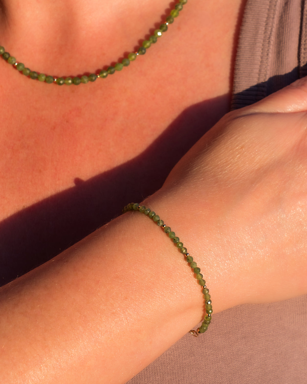 Boreal Woodland Canadian Jade Bracelet