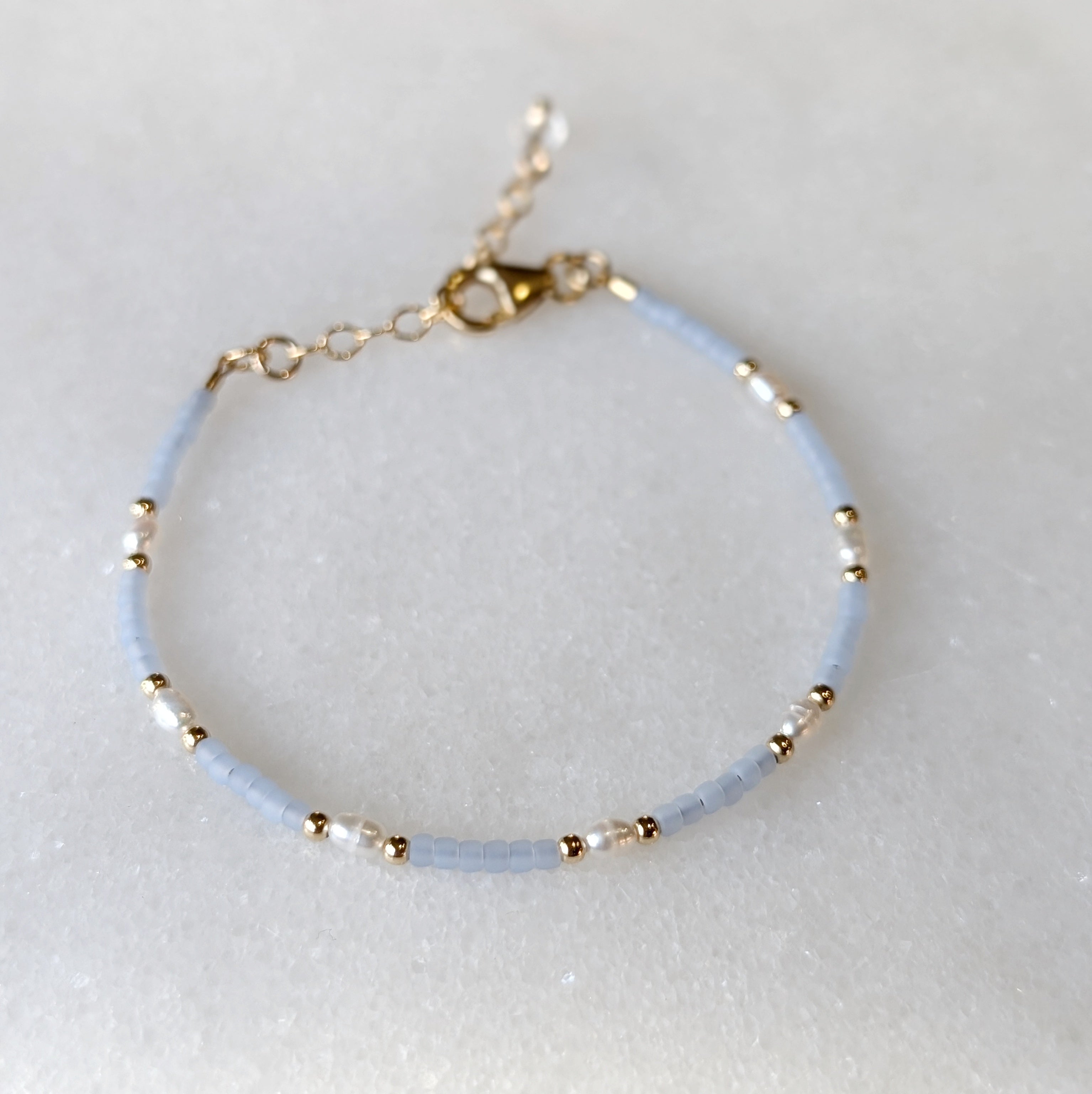 Freshwater Pearl Saltwater Surf Bracelet