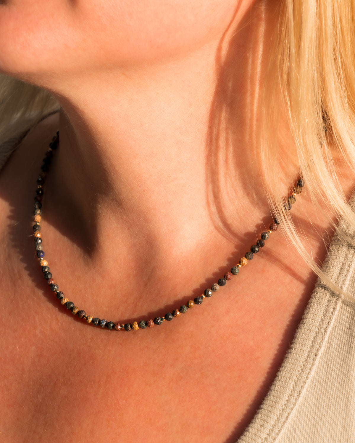 Ember Noir Black Opal Necklace