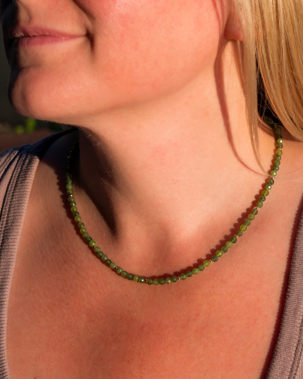Boreal Woodland Canadian Jade Necklace