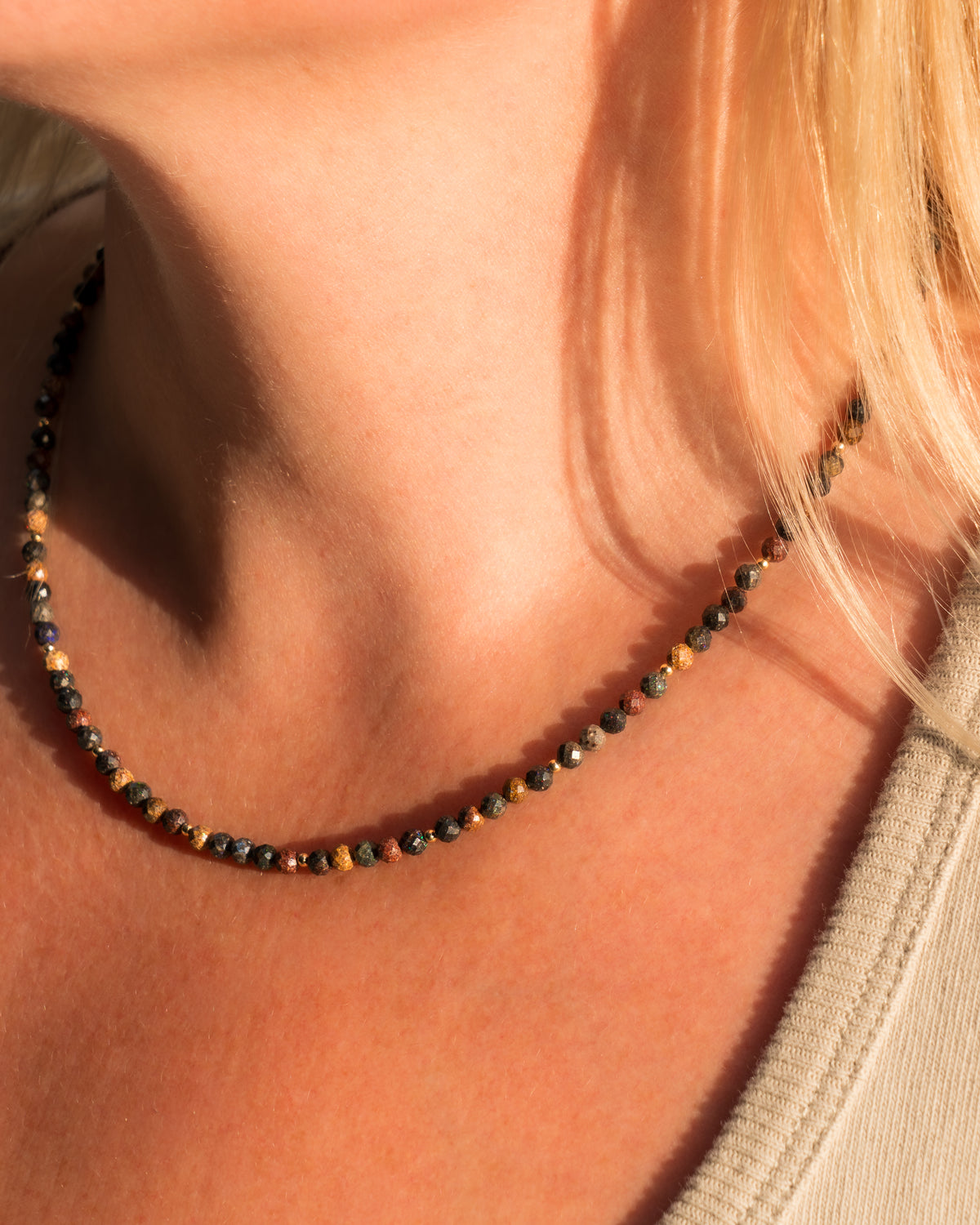 Ember Noir Black Opal Necklace
