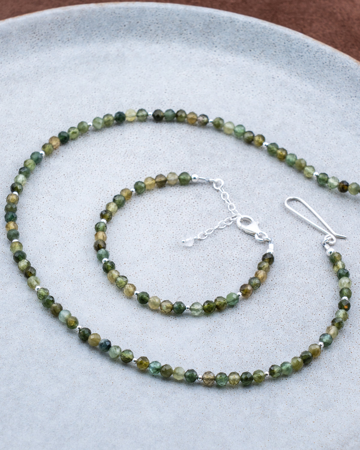 Verdelite Lumière Green Tourmaline Necklace
