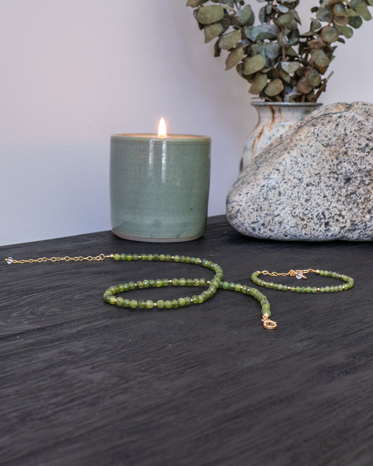 Boreal Woodland Canadian Jade Necklace