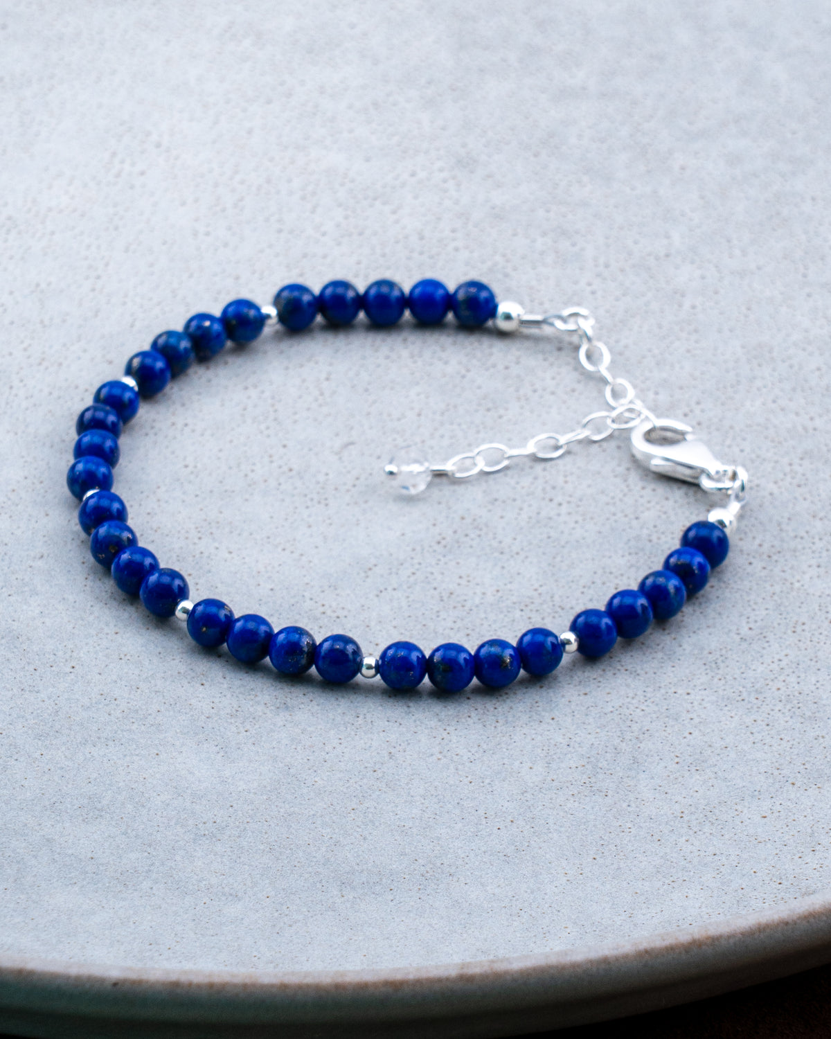 Cobalt Dusk Lapis Bracelet