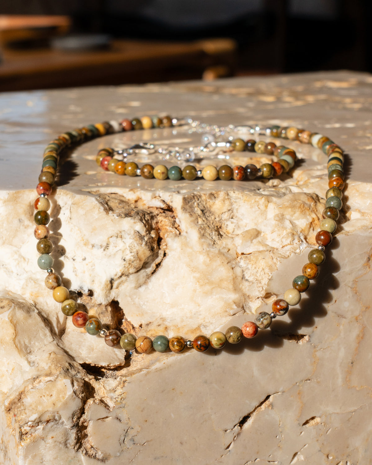 High Desert Owyhee Picture Jasper Necklace