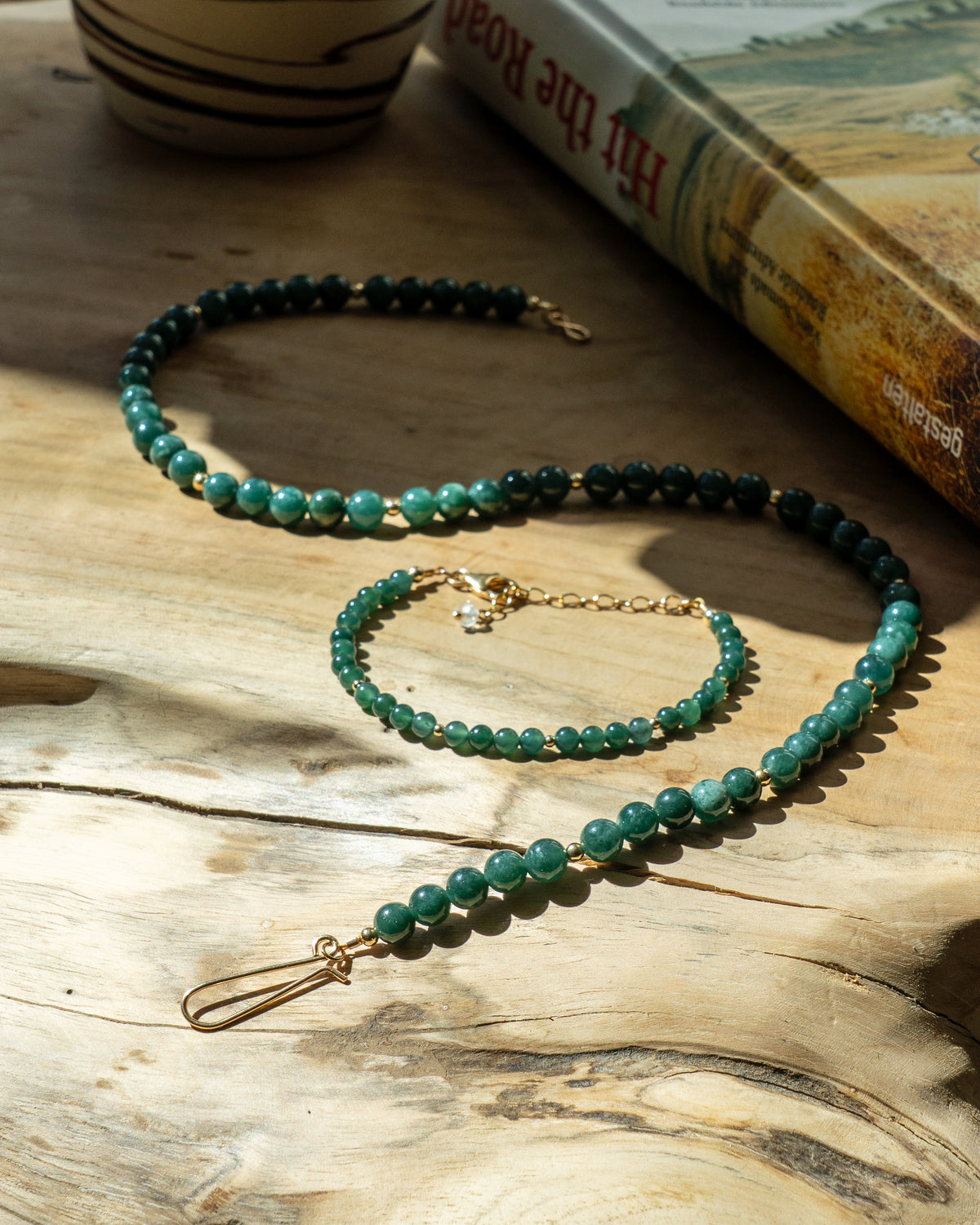 Verde Oscuro Guatemalan Jade Necklace