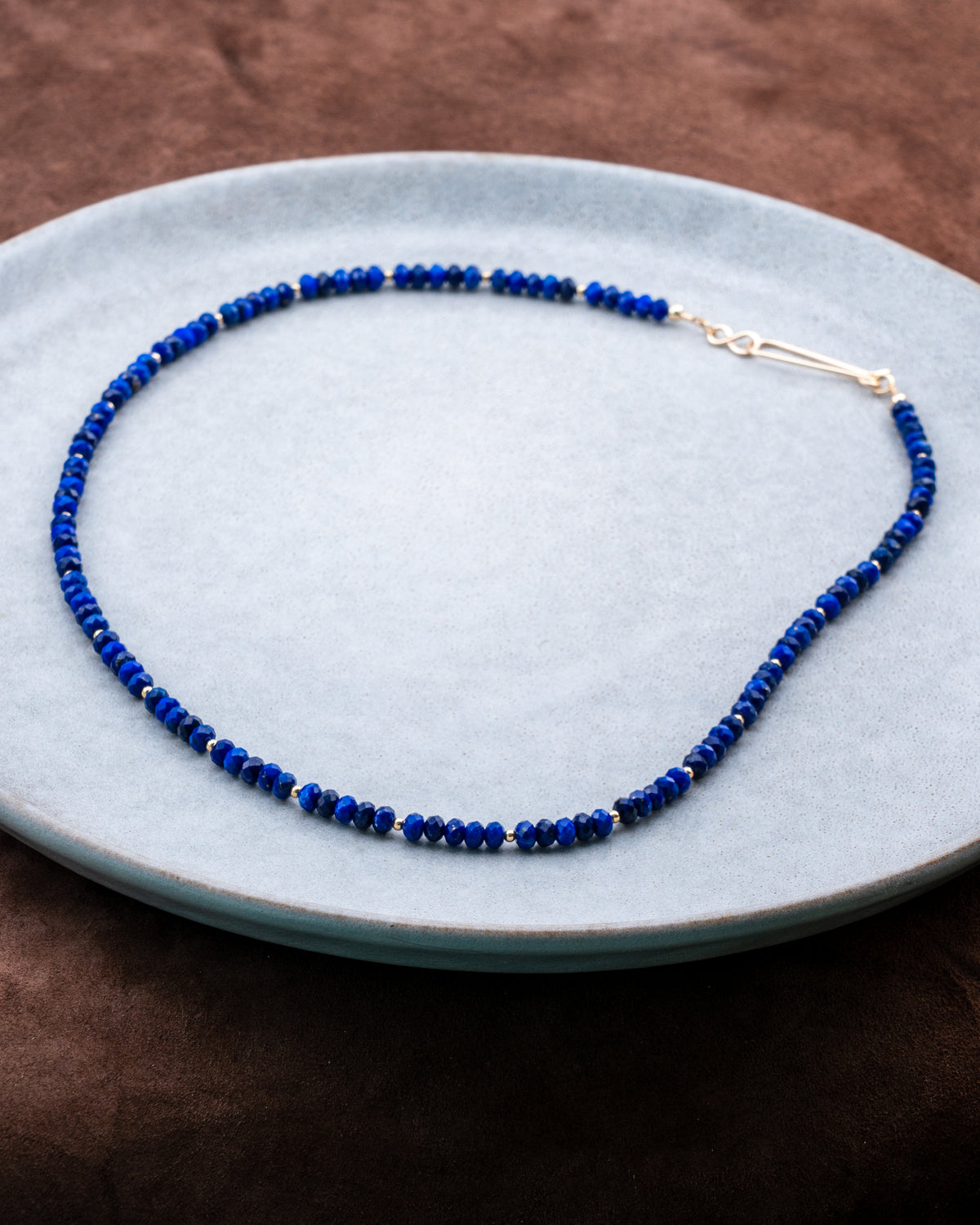 Deep Azure Lapis Necklace