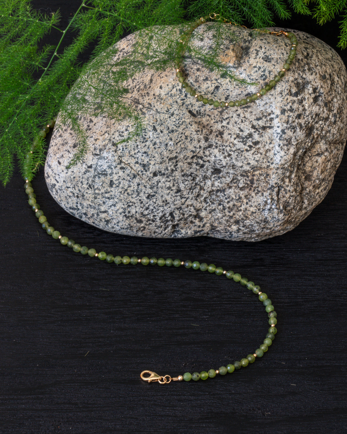 Boreal Woodland Canadian Jade Necklace