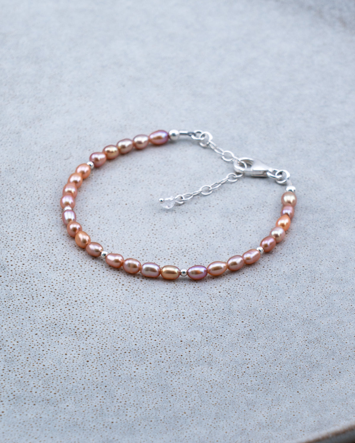 Autumn Ember Freshwater Pearl Bracelet