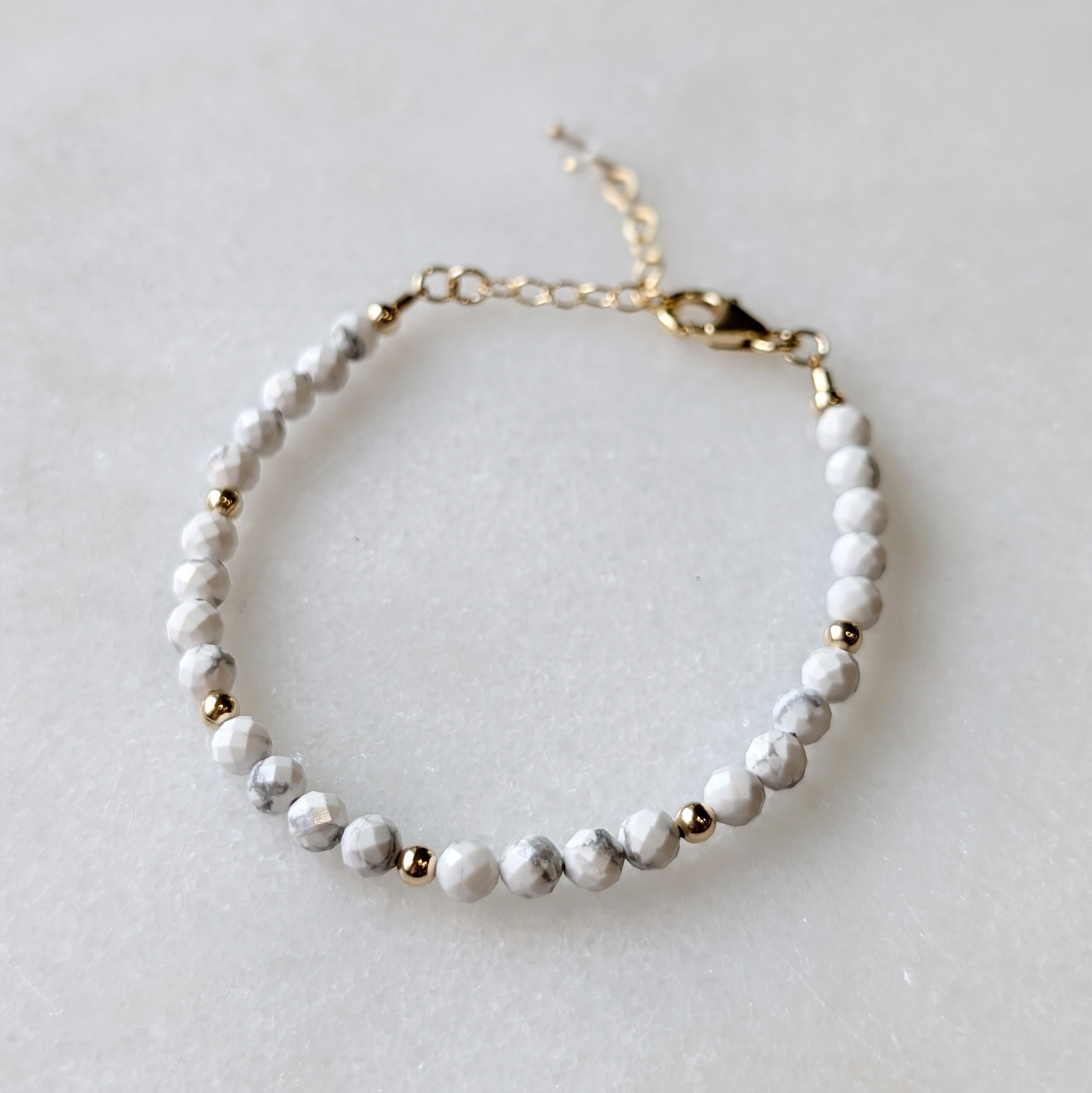 Howlite Calming Luxe Bracelet