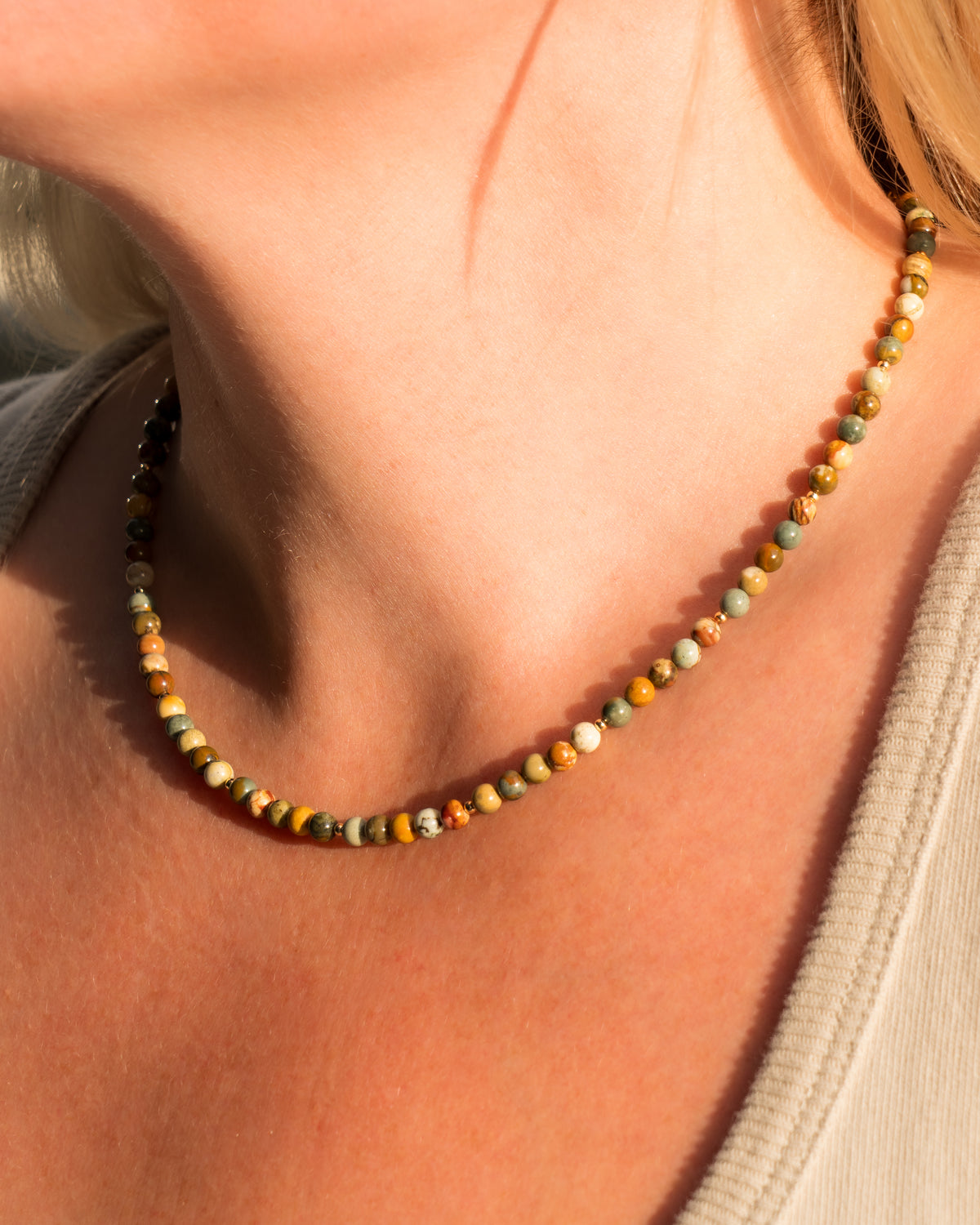 High Desert Owyhee Picture Jasper Necklace