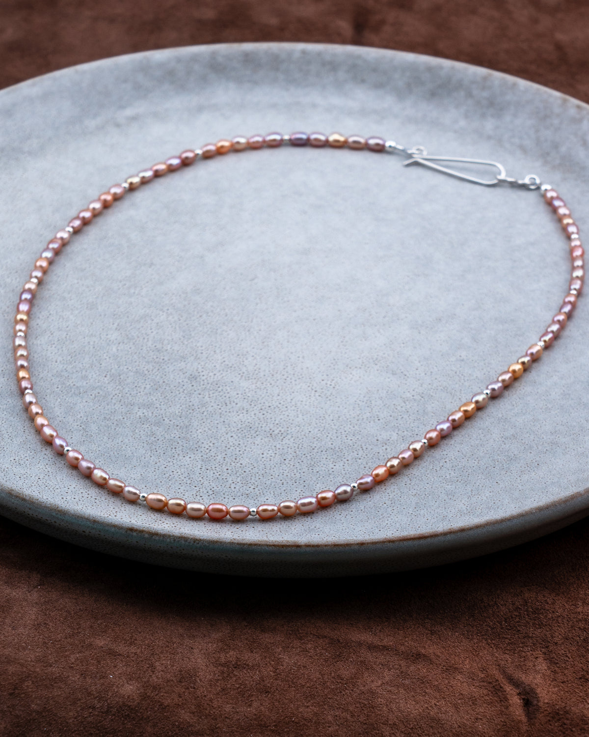 Autumn Ember Freshwater Pearl Necklace