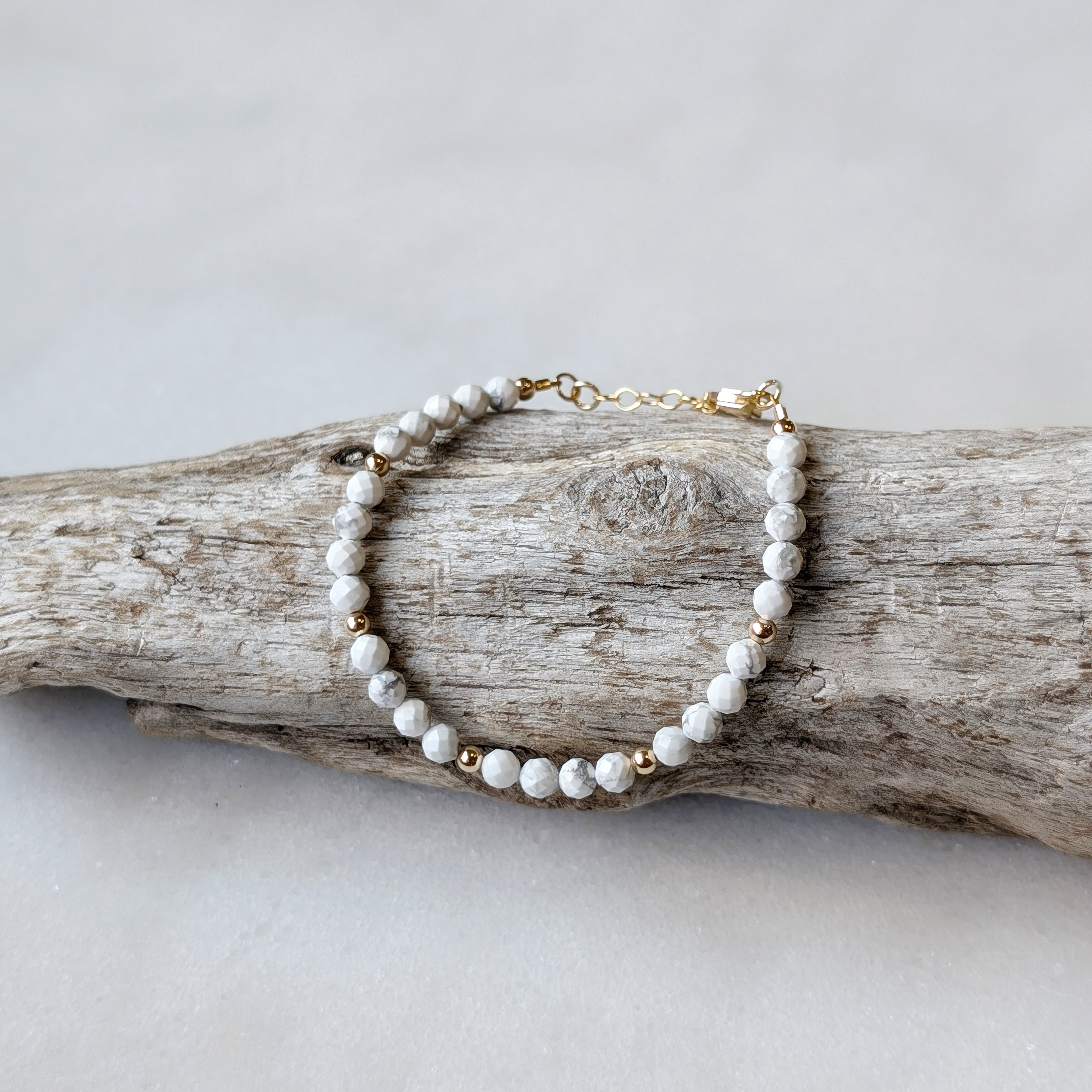 Howlite Calming Luxe Bracelet