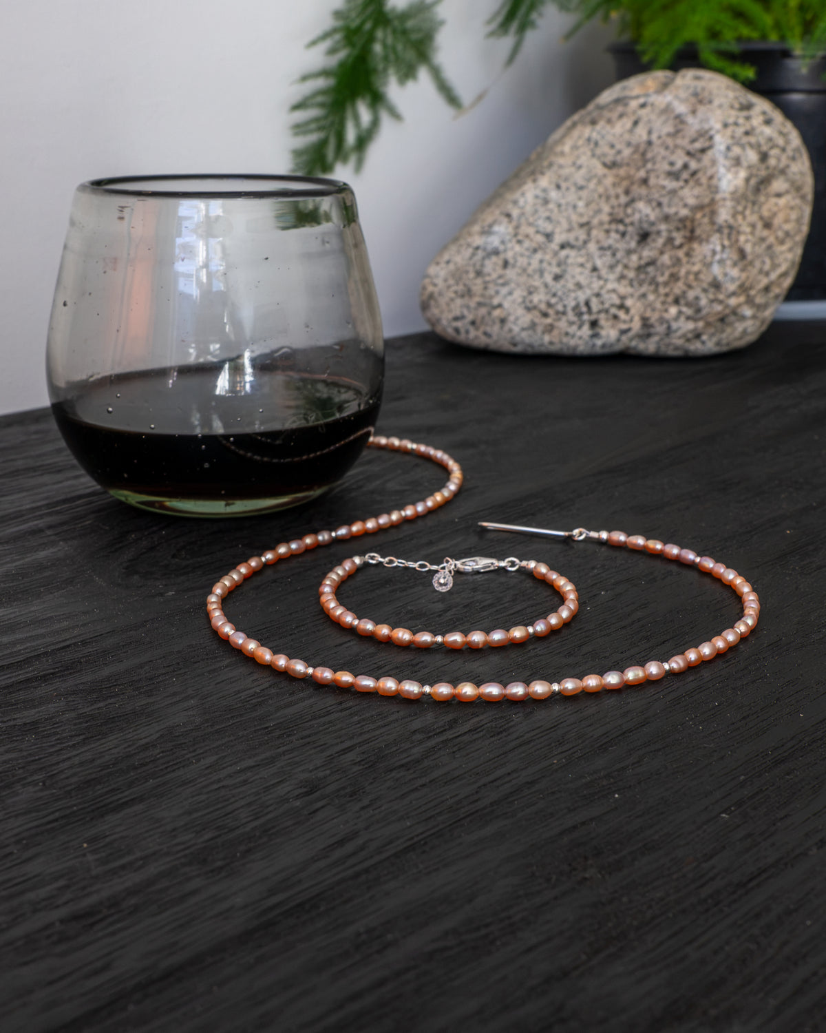 Autumn Ember Freshwater Pearl Necklace