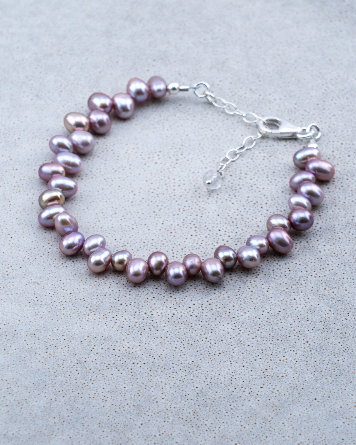 Orchid Noir Freshwater Pearl Bracelet