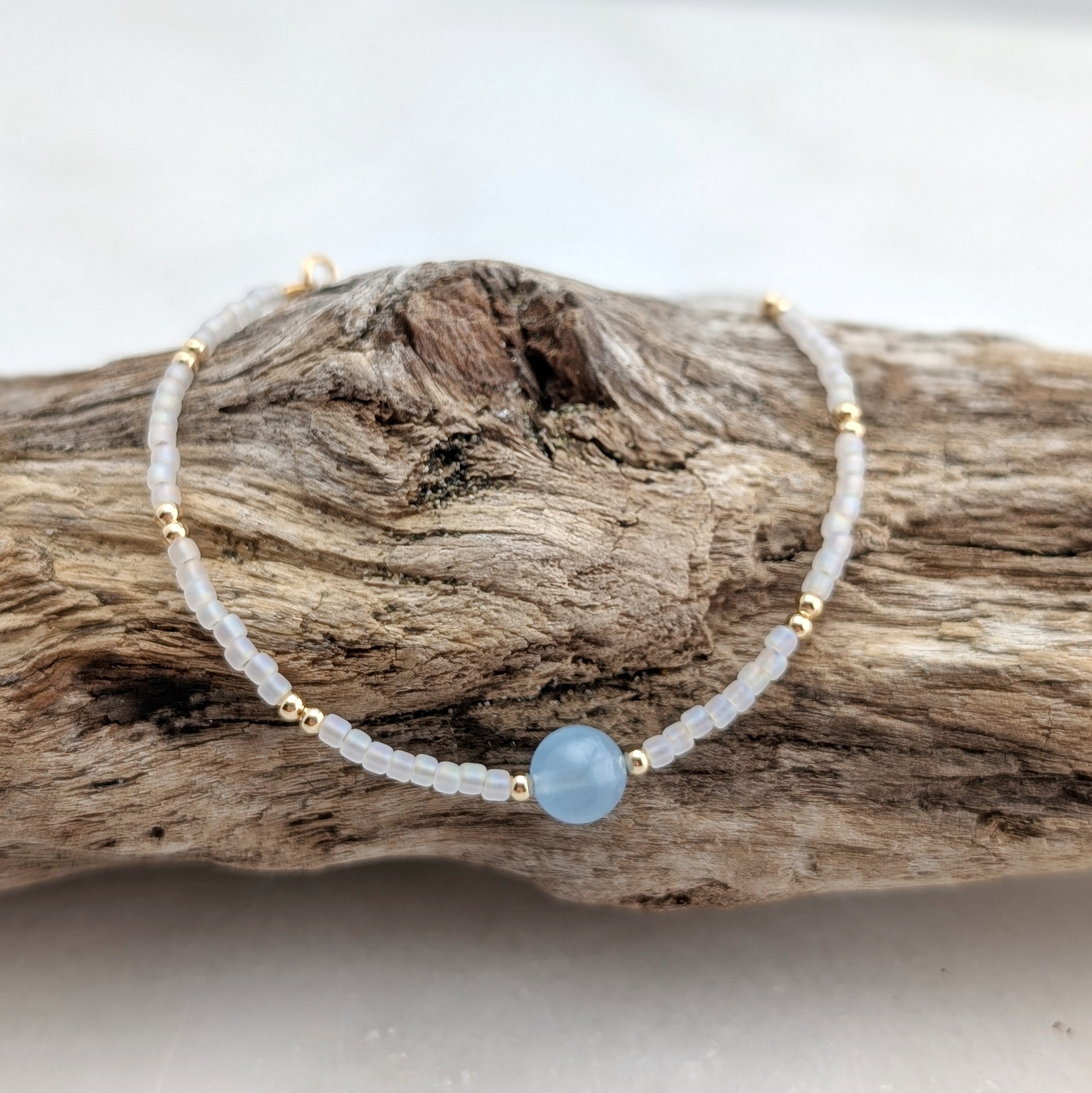 Aquamarine Tranquil Waters Accent Bracelet