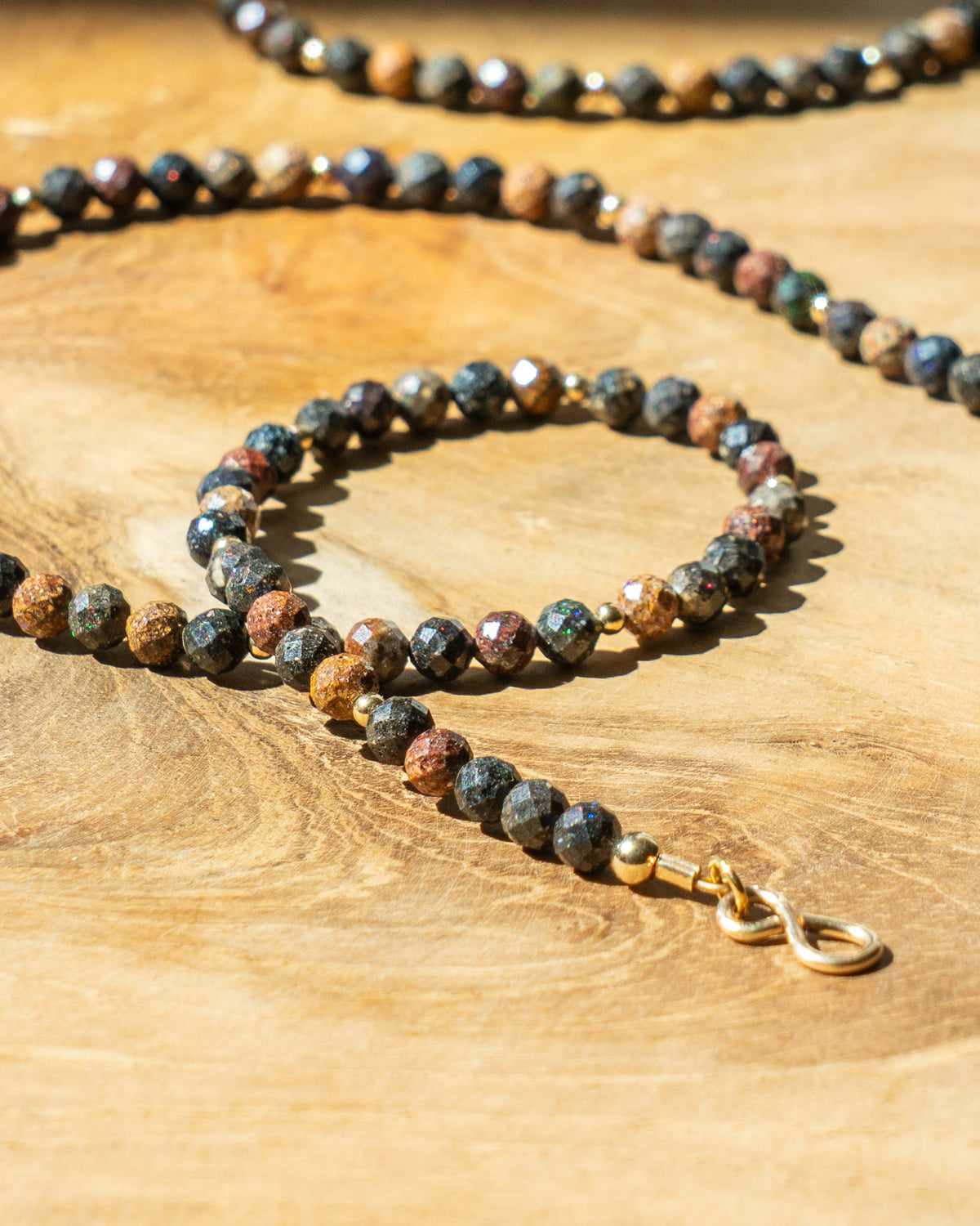 Ember Noir Black Opal Necklace