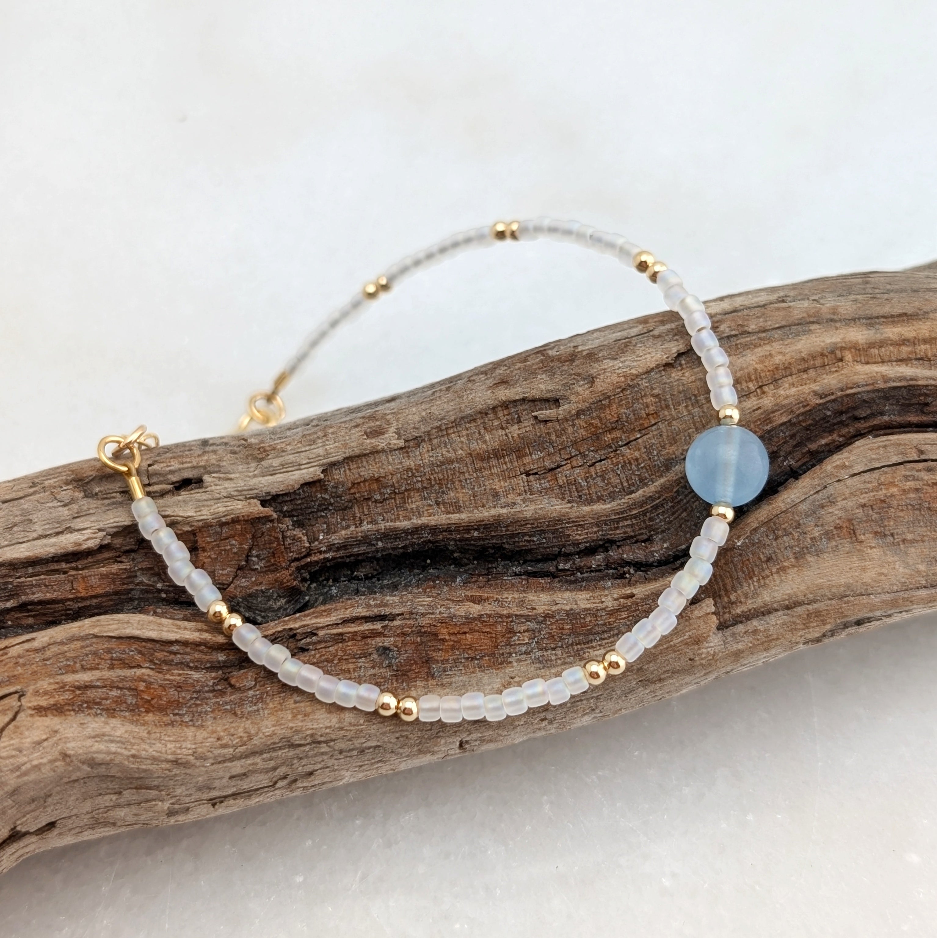 Aquamarine Tranquil Waters Accent Bracelet