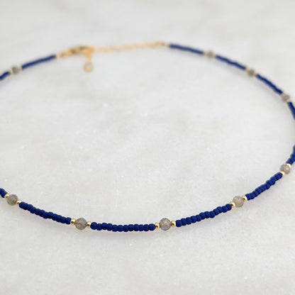 Labradorite Deep Sea Transformation Necklace