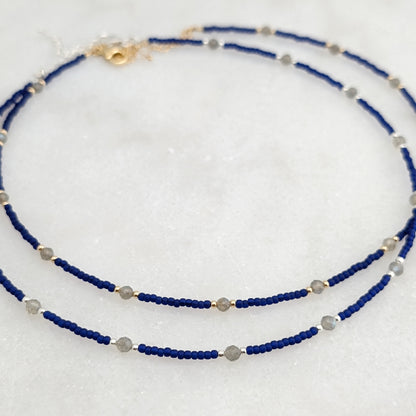 Labradorite Deep Sea Transformation Necklace