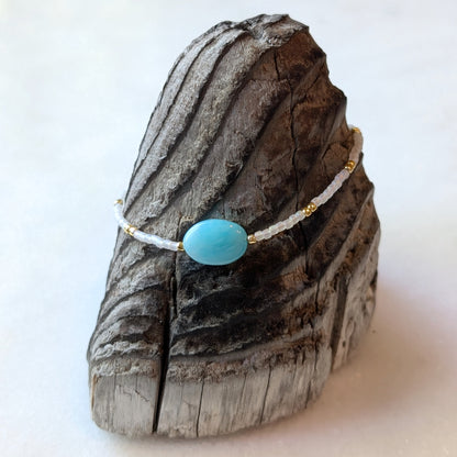 Peruvian Amazonite Tropical Waters Bracelet