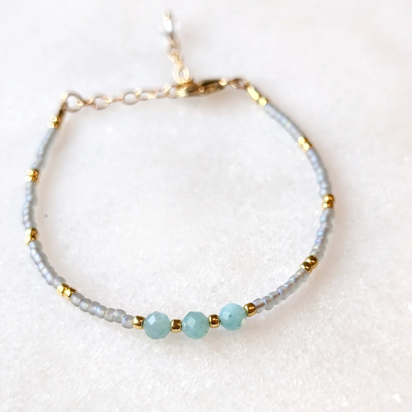 Peruvian Amazonite Still Waters Bracelet