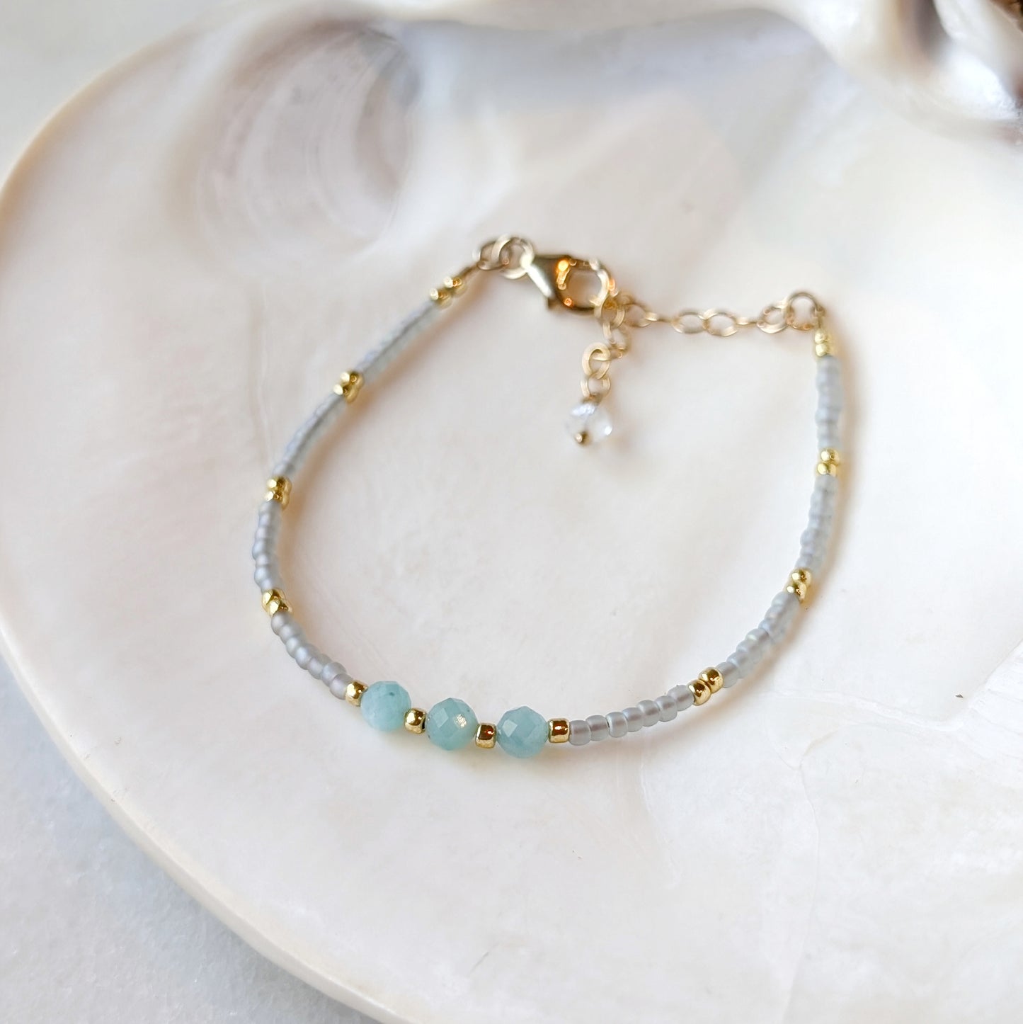 Peruvian Amazonite Still Waters Bracelet