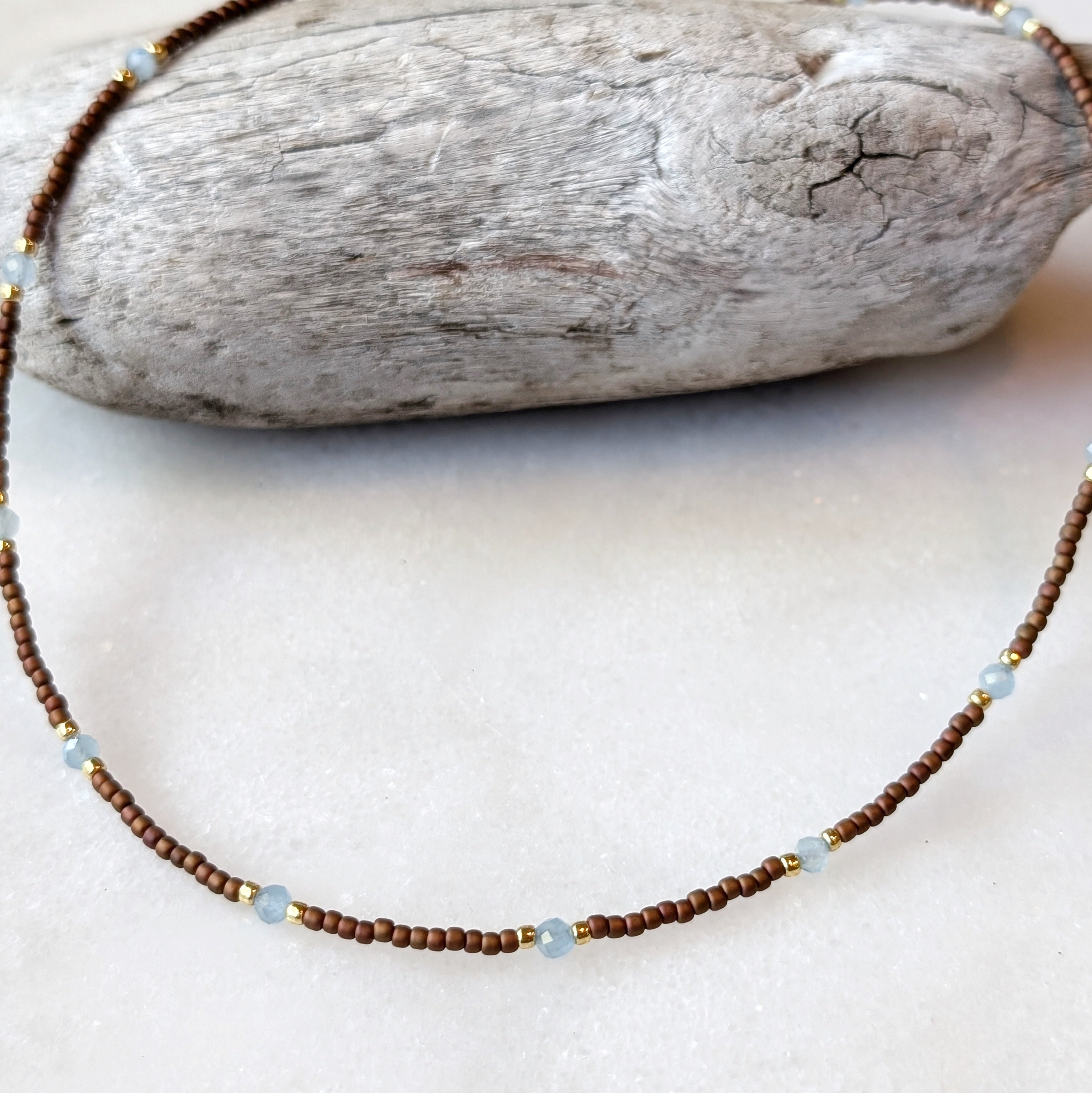 Aquamarine Calming Waters Necklace