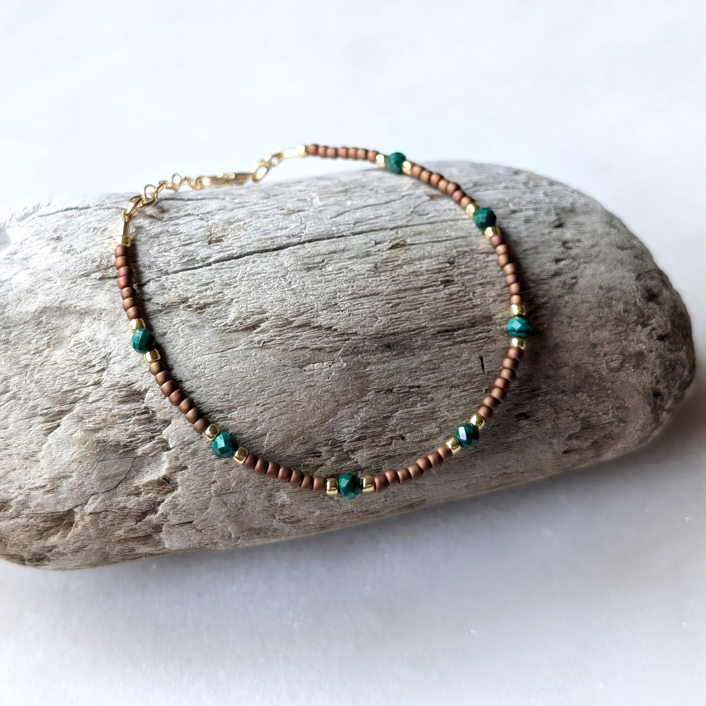 Malachite Transformation & Growth Bracelet