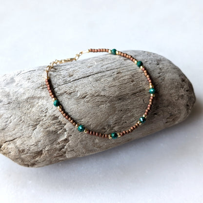 Malachite Transformation & Growth Bracelet