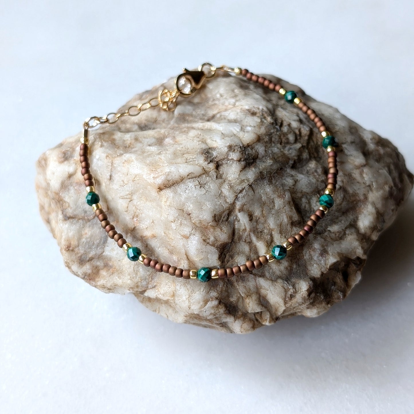 Malachite Transformation & Growth Bracelet