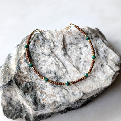 Malachite Transformation & Growth Bracelet