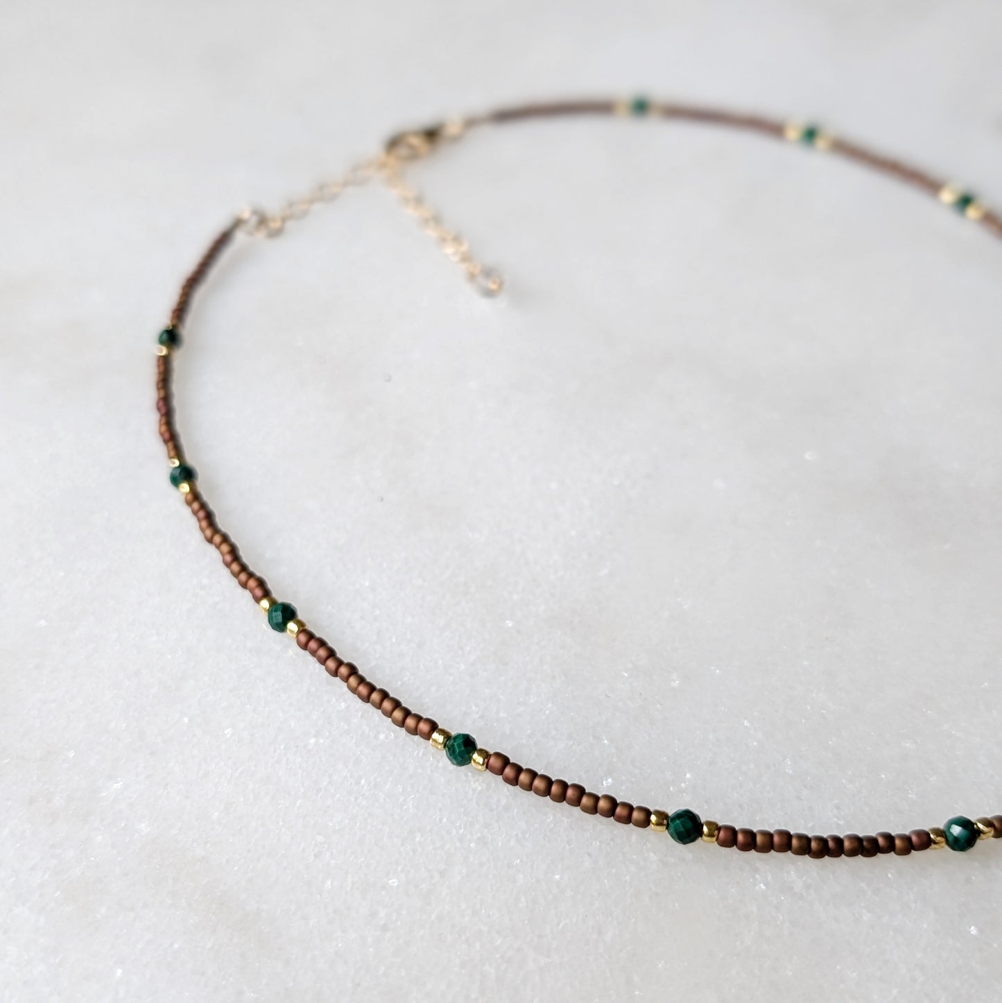 Malachite Transformation & Growth Necklace