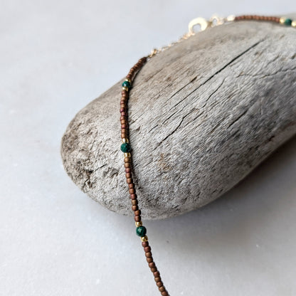 Malachite Transformation & Growth Necklace