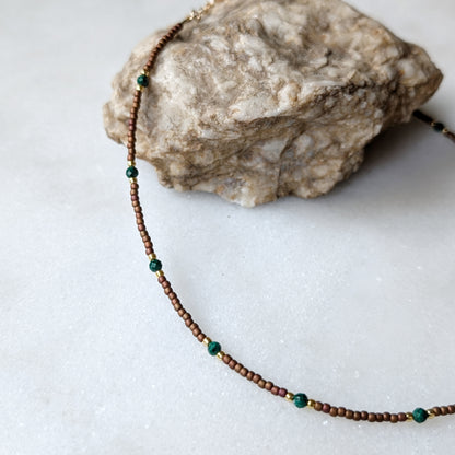 Malachite Transformation & Growth Necklace