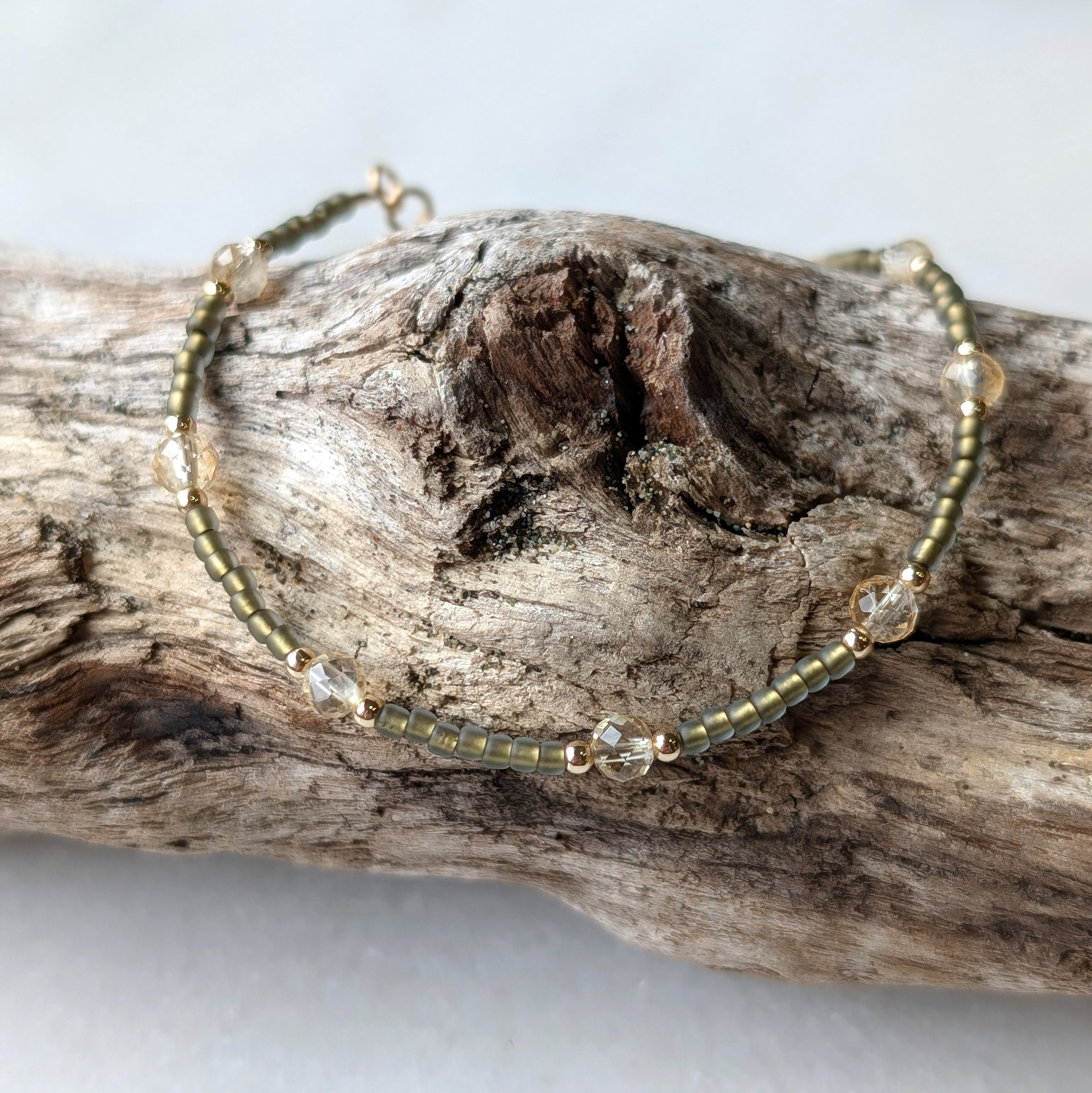Citrine Sage Multi Abundance Bracelet