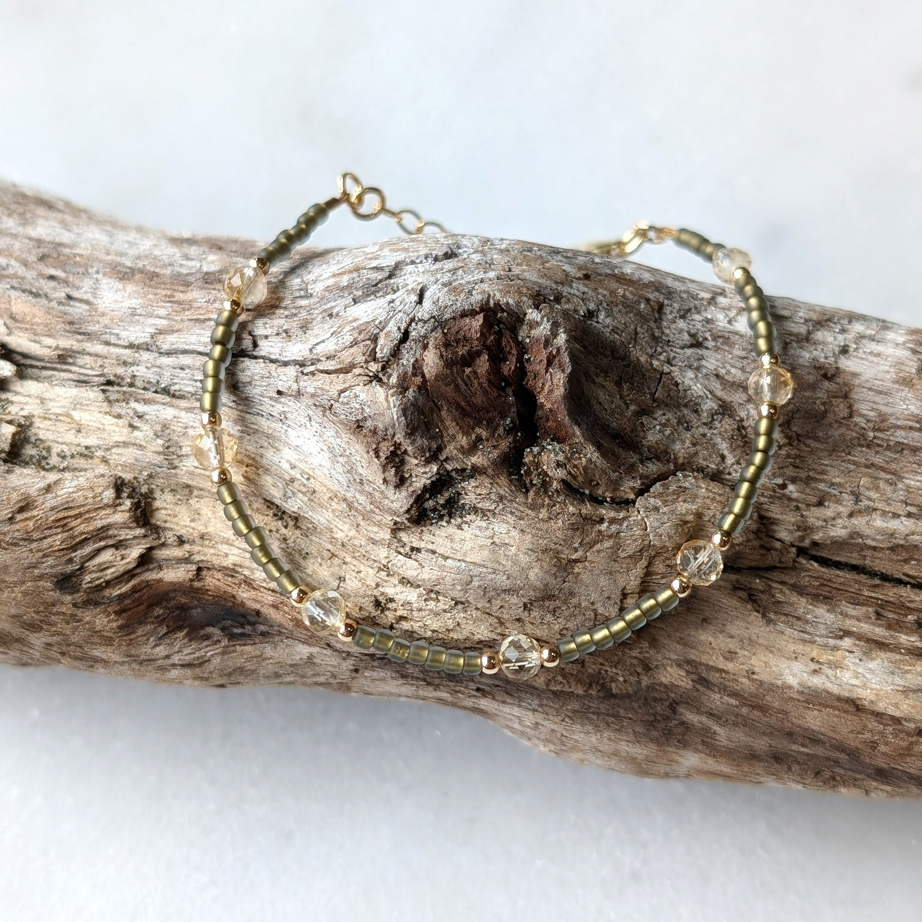 Citrine Sage Multi Abundance Bracelet