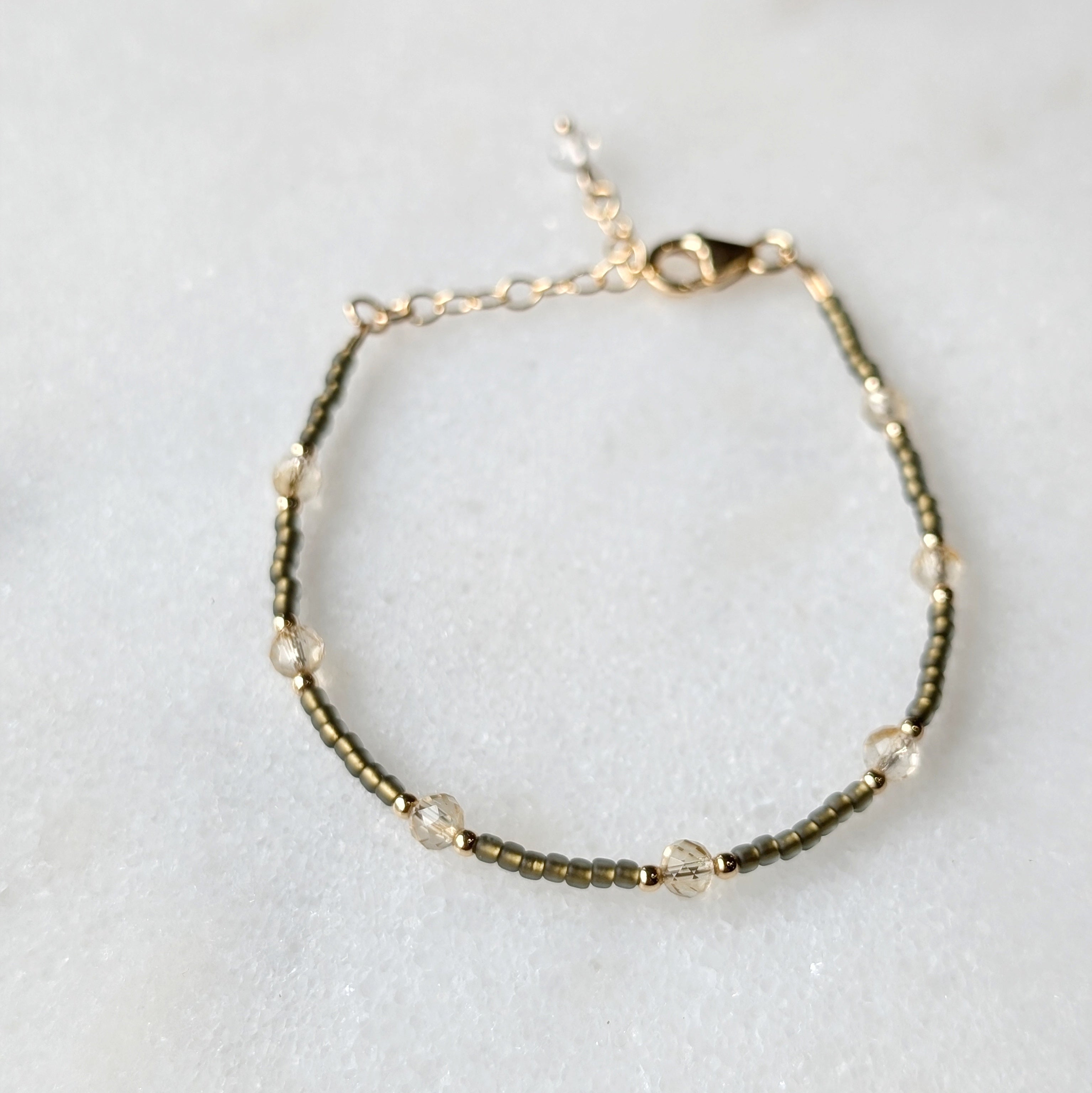 Citrine Sage Multi Abundance Bracelet