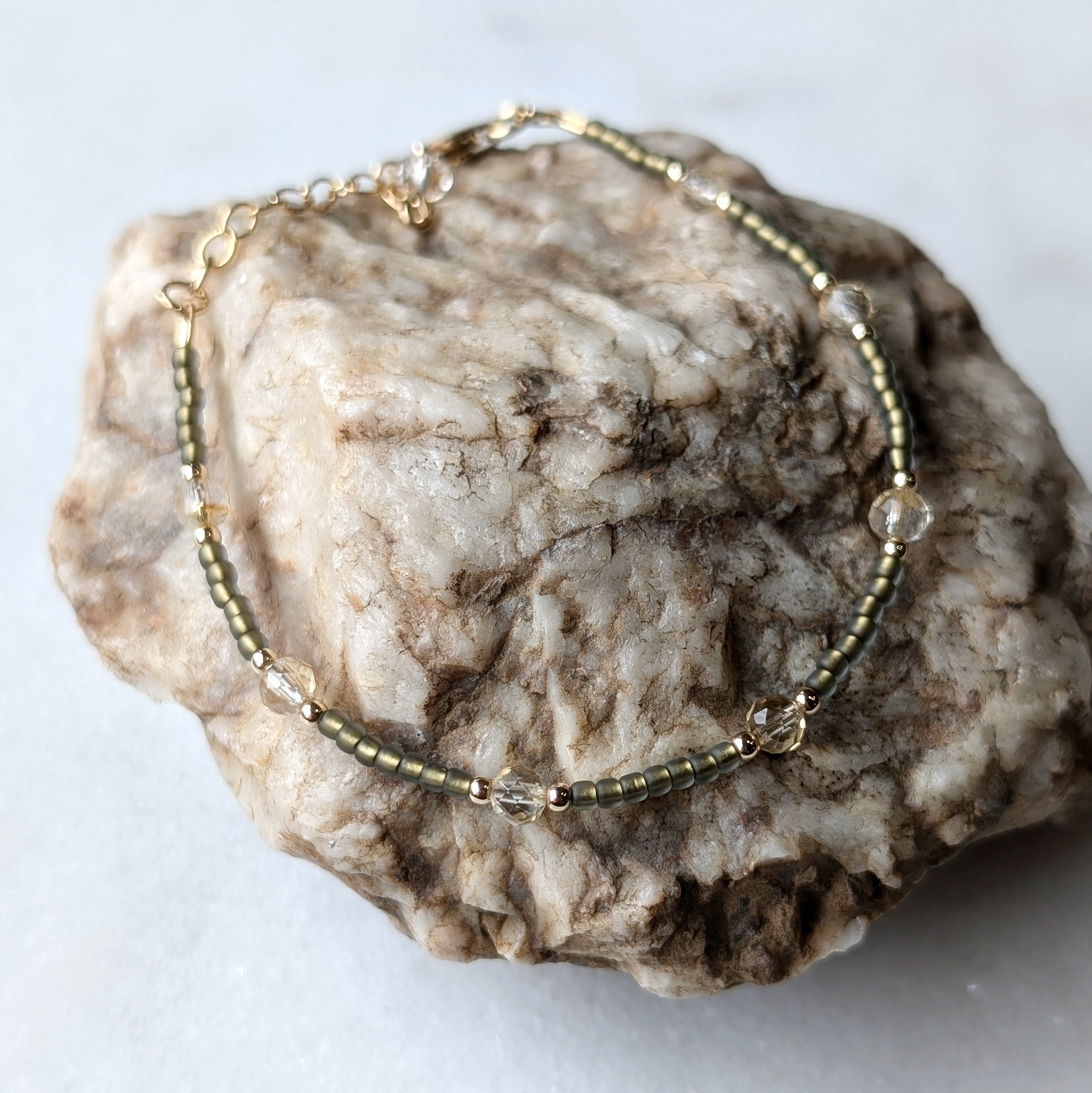 Citrine Sage Multi Abundance Bracelet
