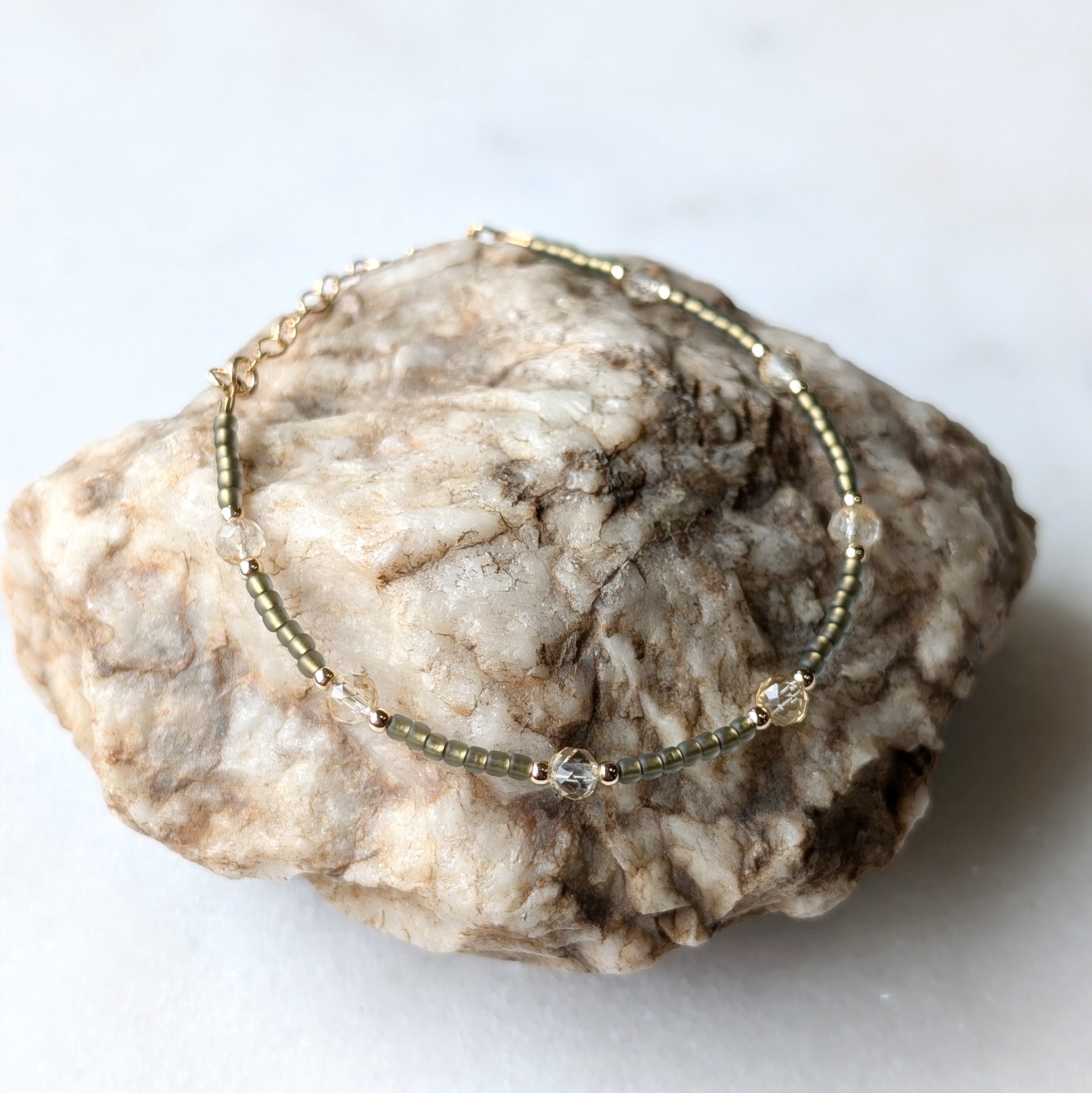 Citrine Sage Multi Abundance Bracelet
