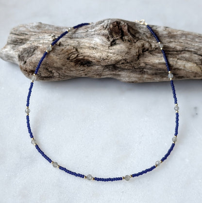 Labradorite Deep Sea Transformation Necklace