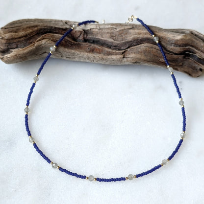 Labradorite Deep Sea Transformation Necklace