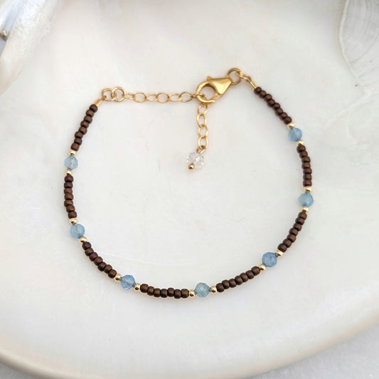 Aquamarine Calming Waters Bracelet