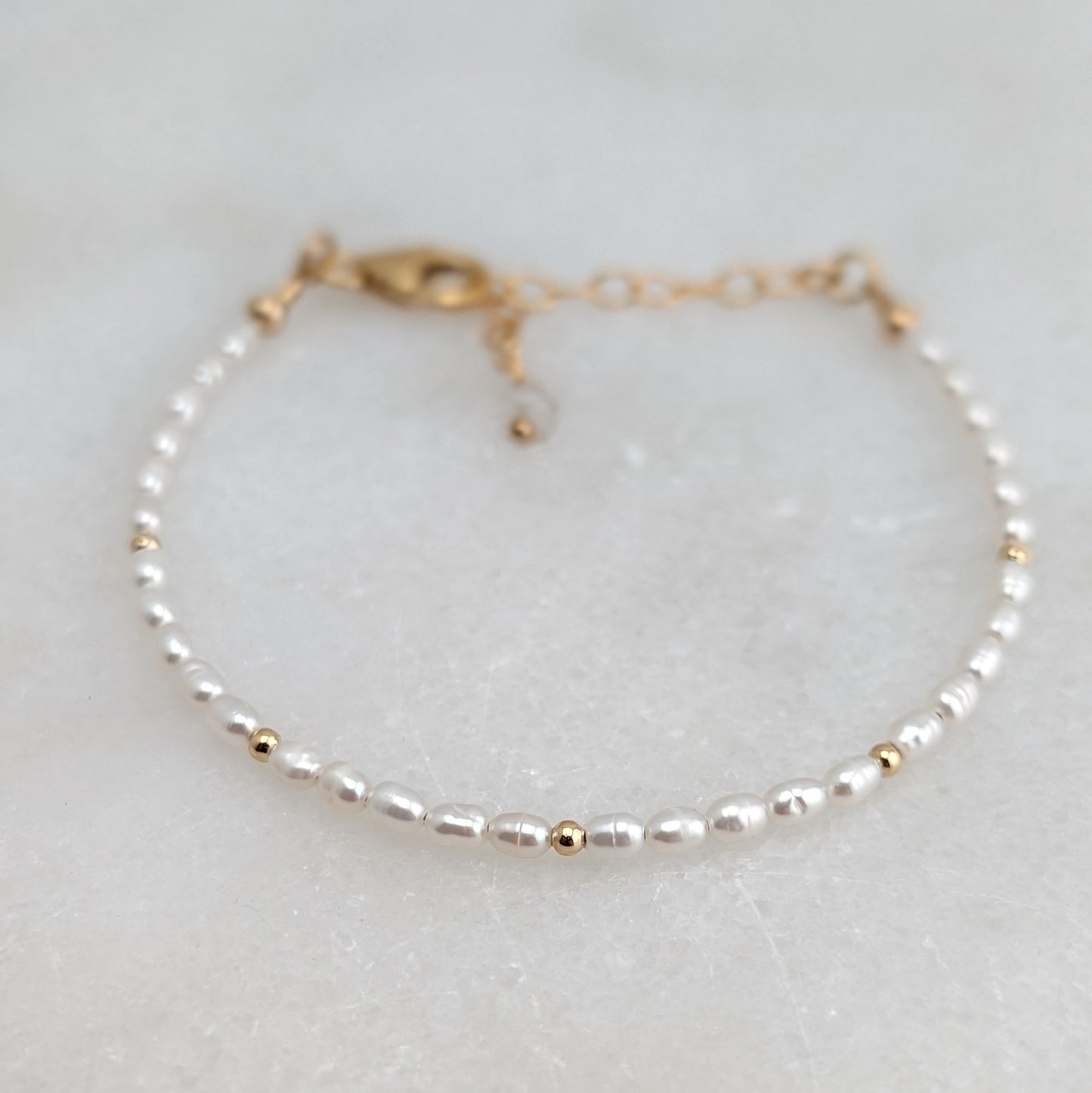 Freshwater Rice Pearl Luxe Bracelet