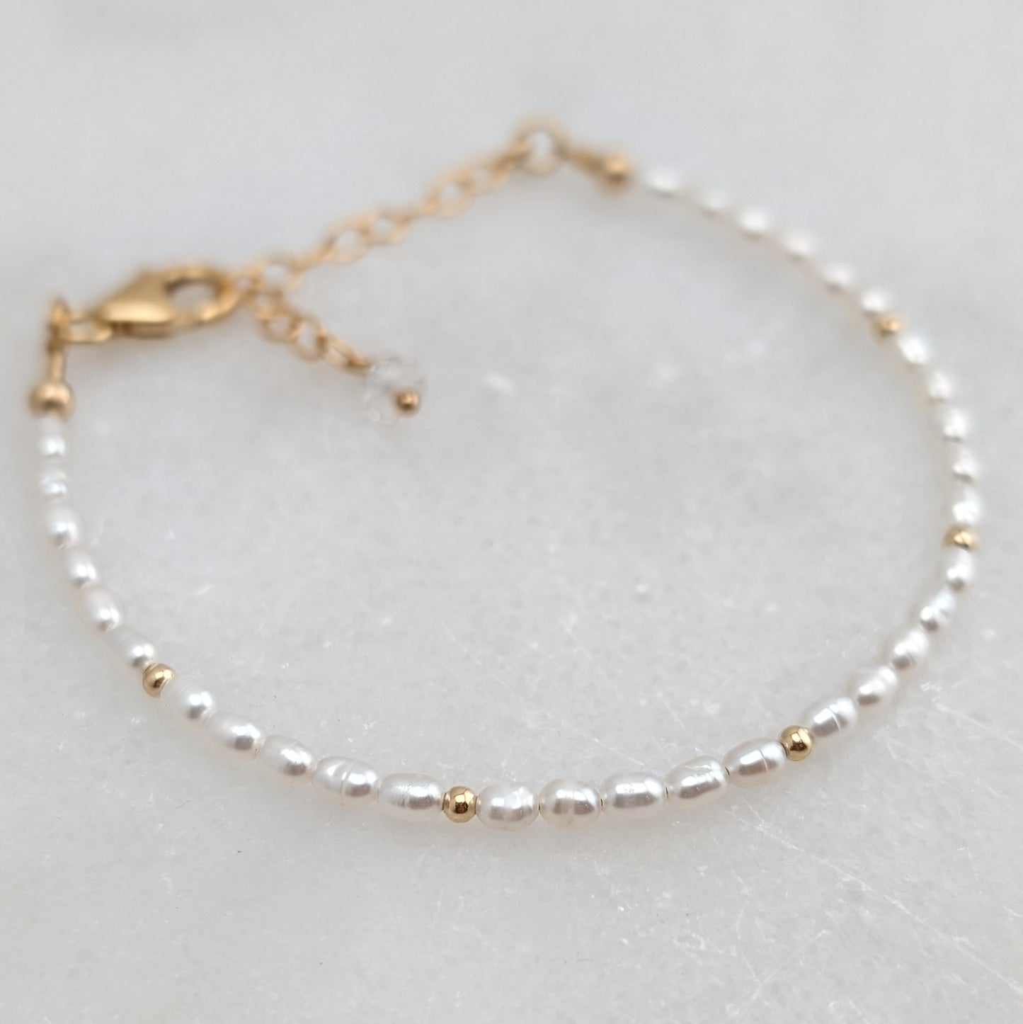 Freshwater Rice Pearl Luxe Bracelet